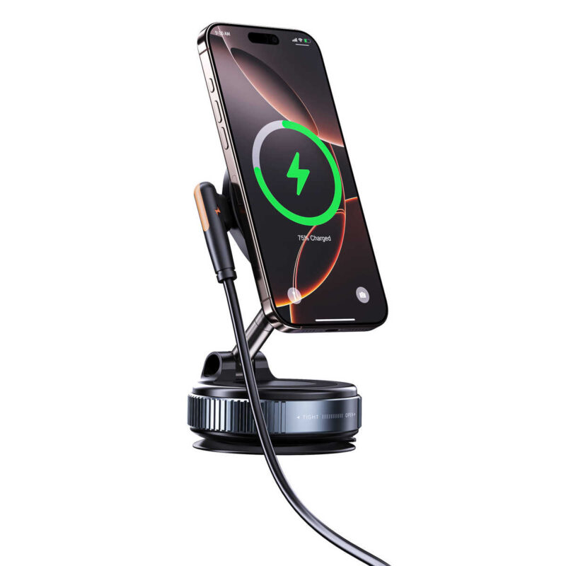 Phone Holder 360 Degree & Charging Car Magnetic